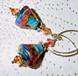 Teal Crystal Earrings